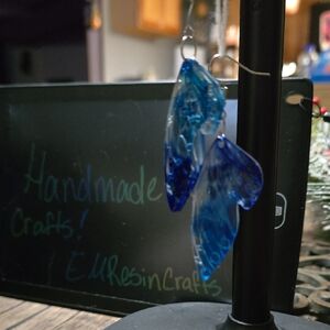 Handmade Water Fairy Wings Earrings